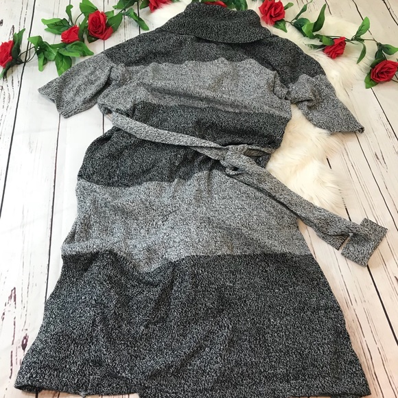 NWOT Woman Within 1X 22/24 gray sweater dress. - Picture 2 of 5